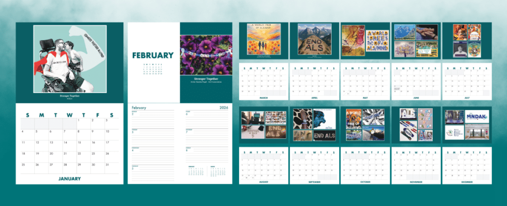 2026 ALS/MND Calendar Pages